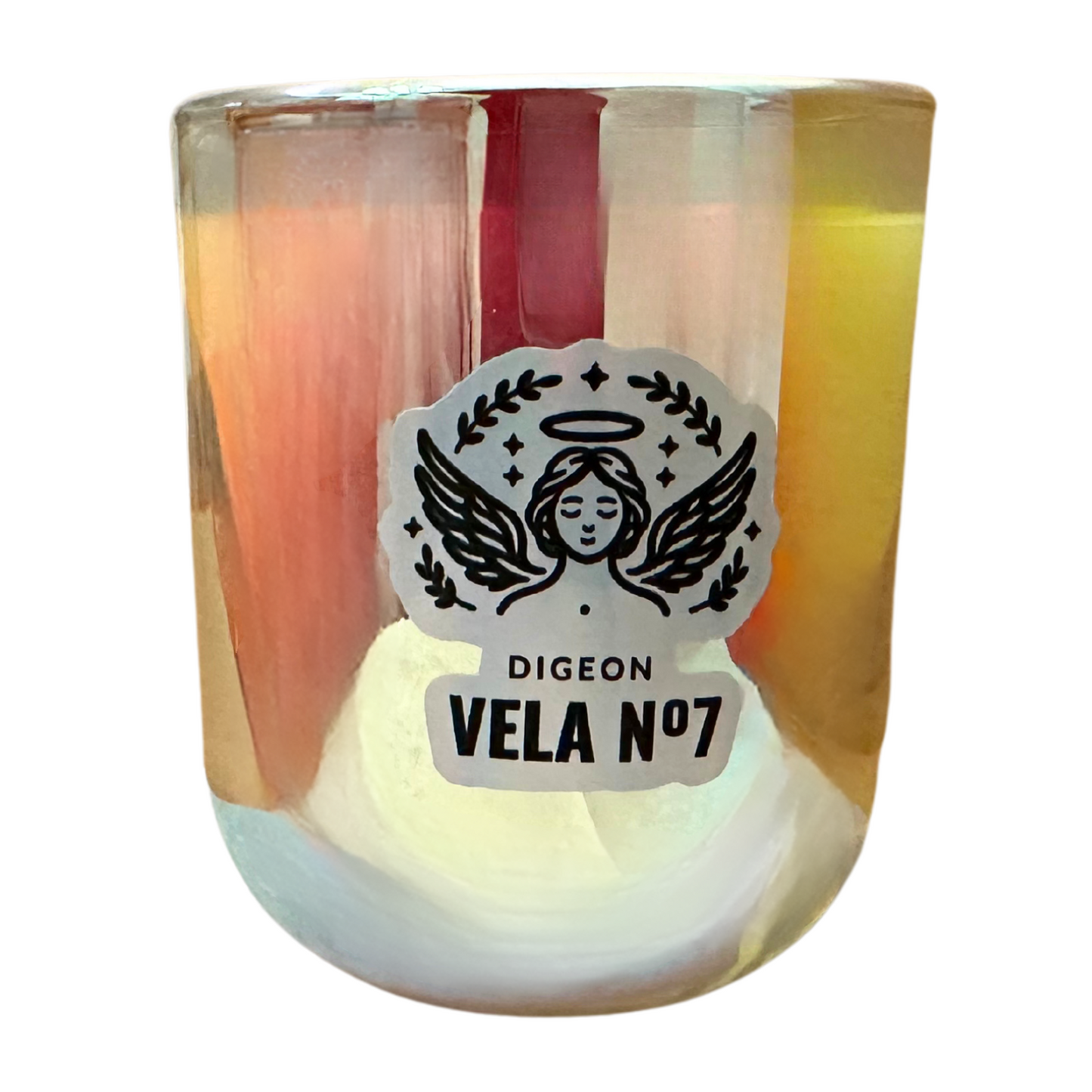 VELA CONSAGRADA DIGEON Nº 7 SIETE ARCÁNGELES Y DIGEON